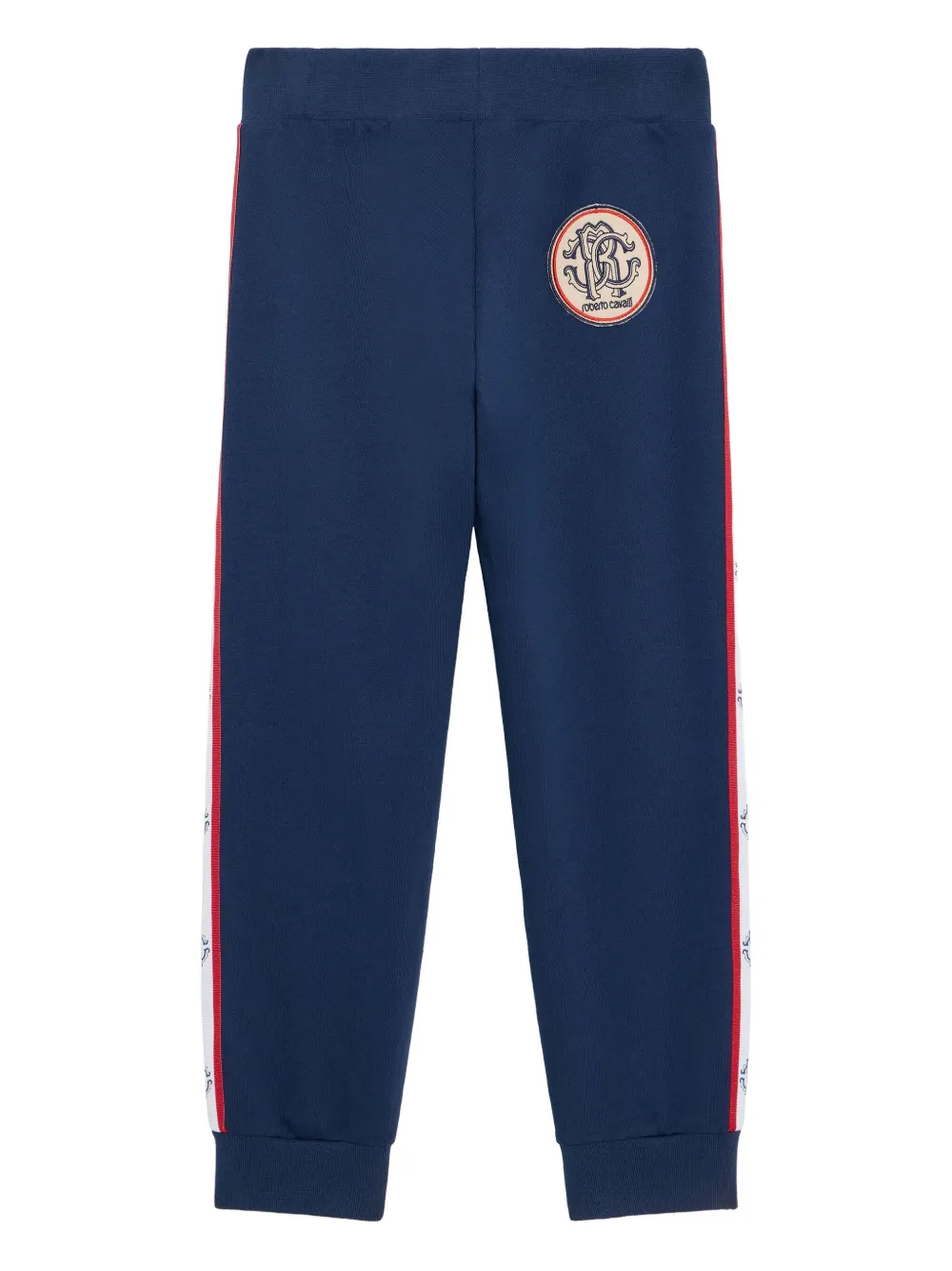 Roberto Cavalli Trainingsbroek met monogram Blauw