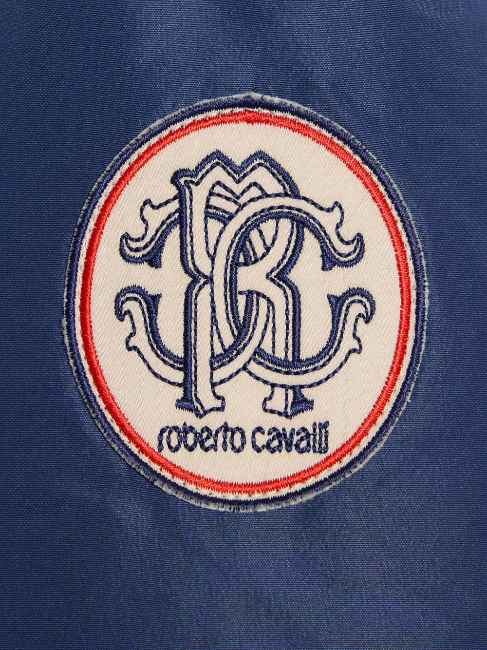 Roberto Cavalli Jack met logopatch Blauw