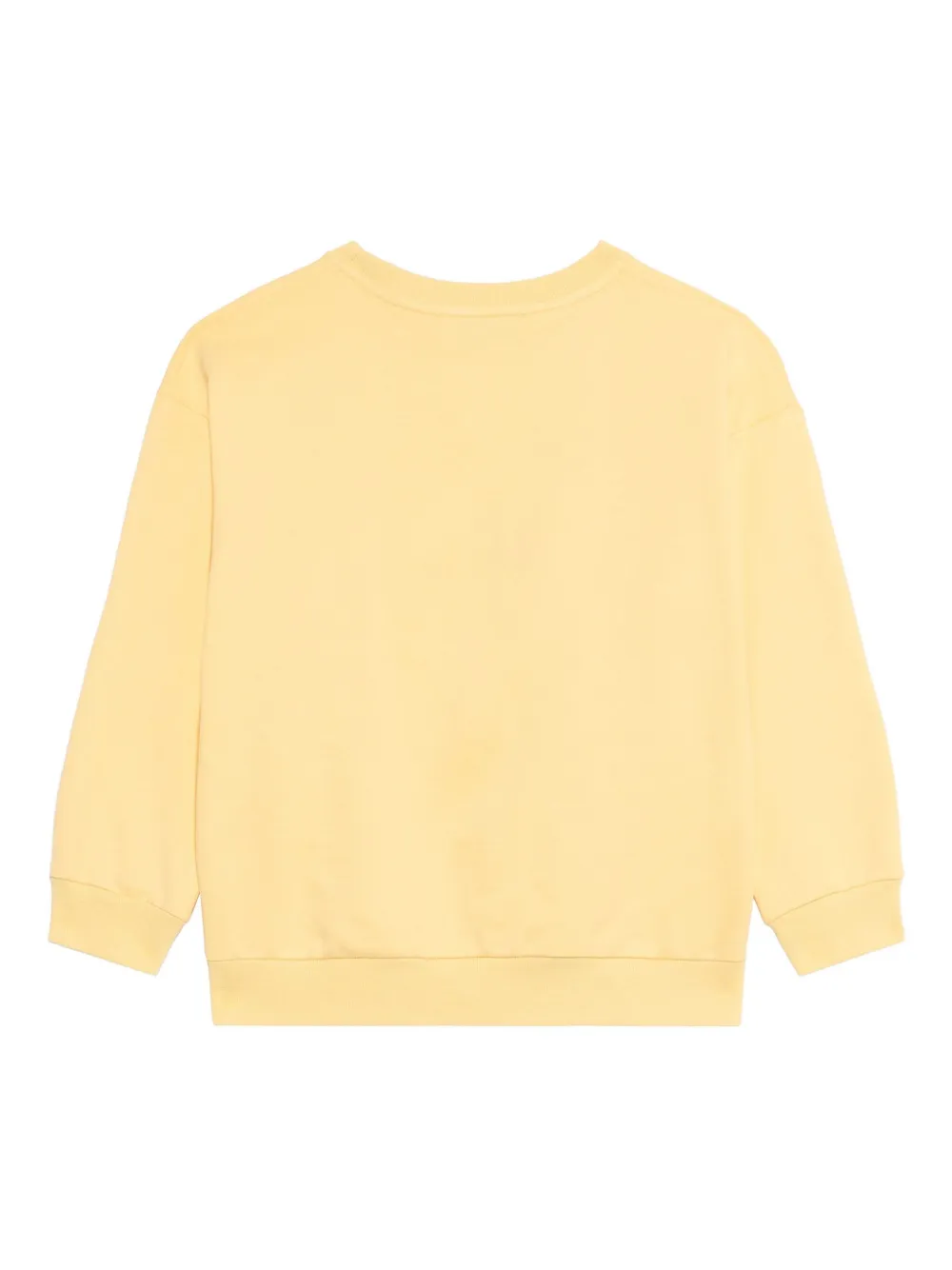 Roberto Cavalli T-shirt met monogram en vlinder Geel