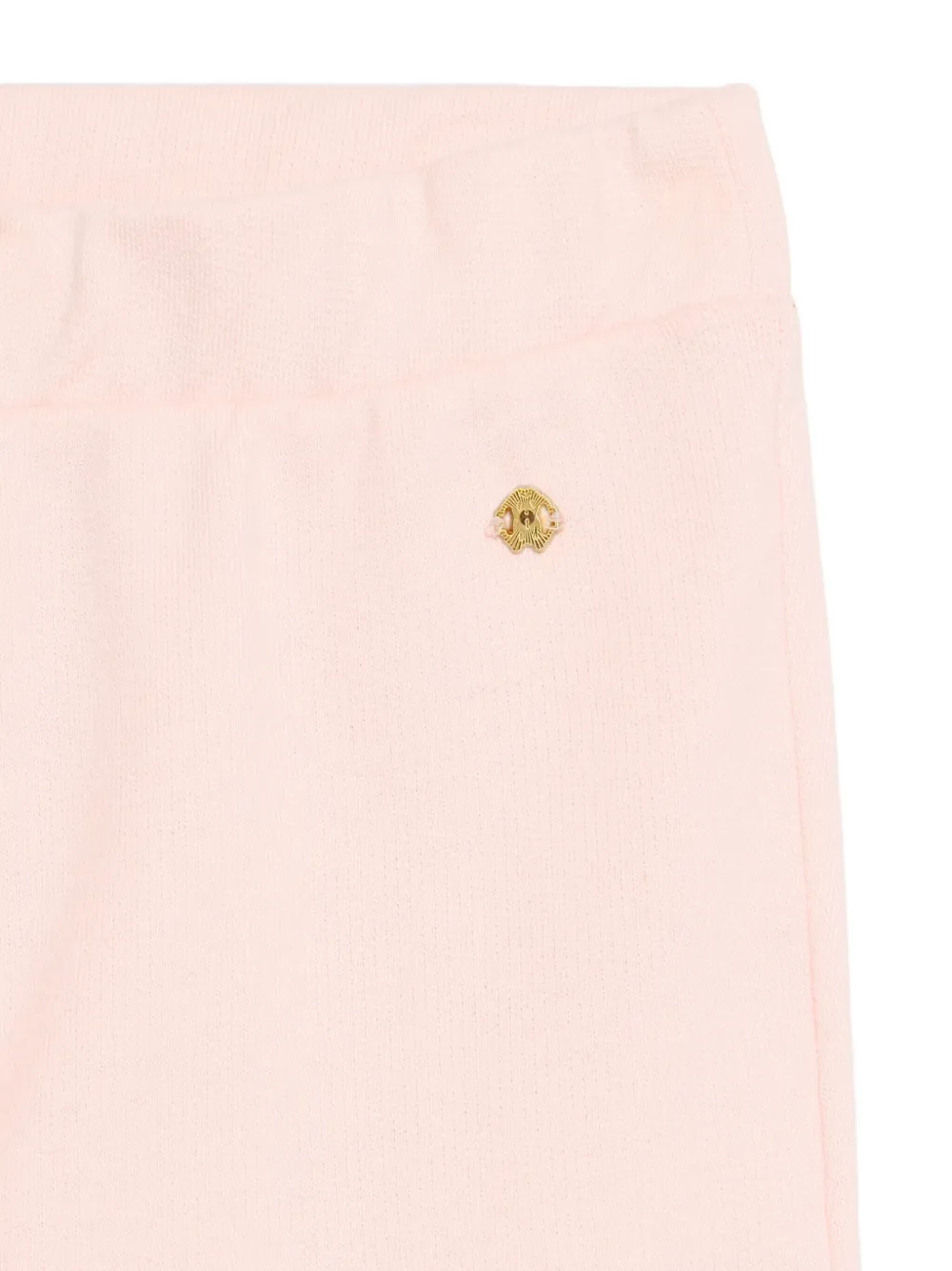 Roberto Cavalli Junior Trainingsbroek met geborduurd logo Roze