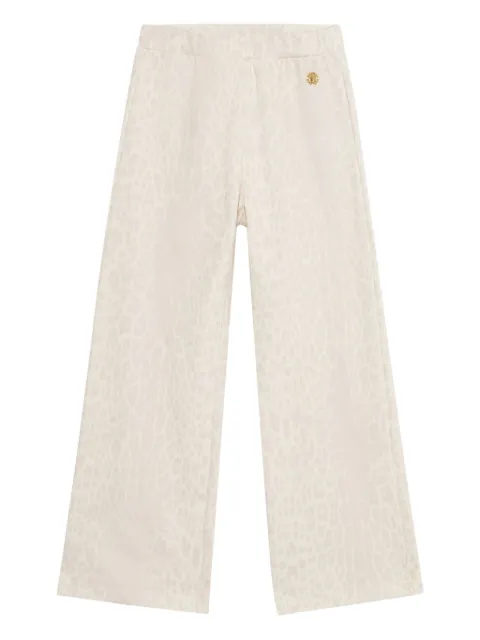 Roberto Cavalli Junior jaguar-print track pants