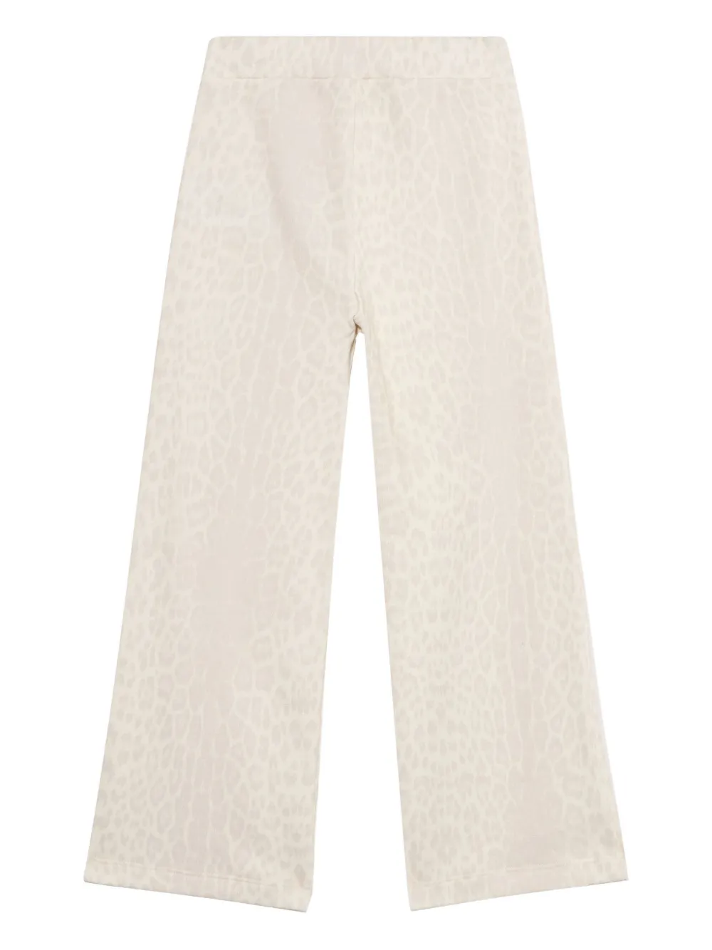 Roberto Cavalli Junior Trainingsbroek met jaguarprint Beige