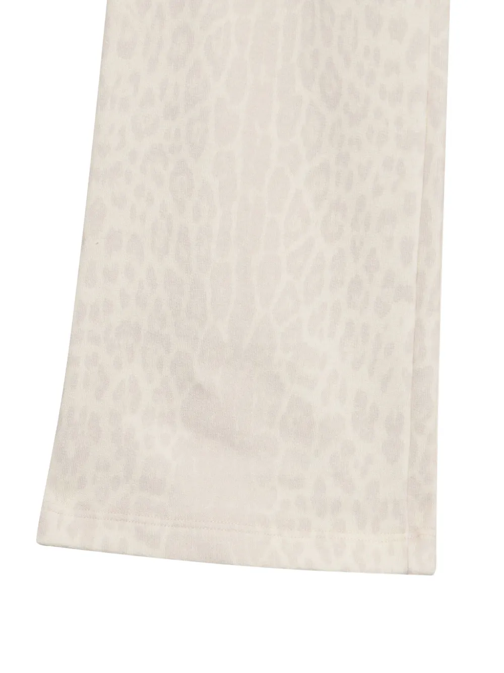 Roberto Cavalli Junior Trainingsbroek met jaguarprint Beige