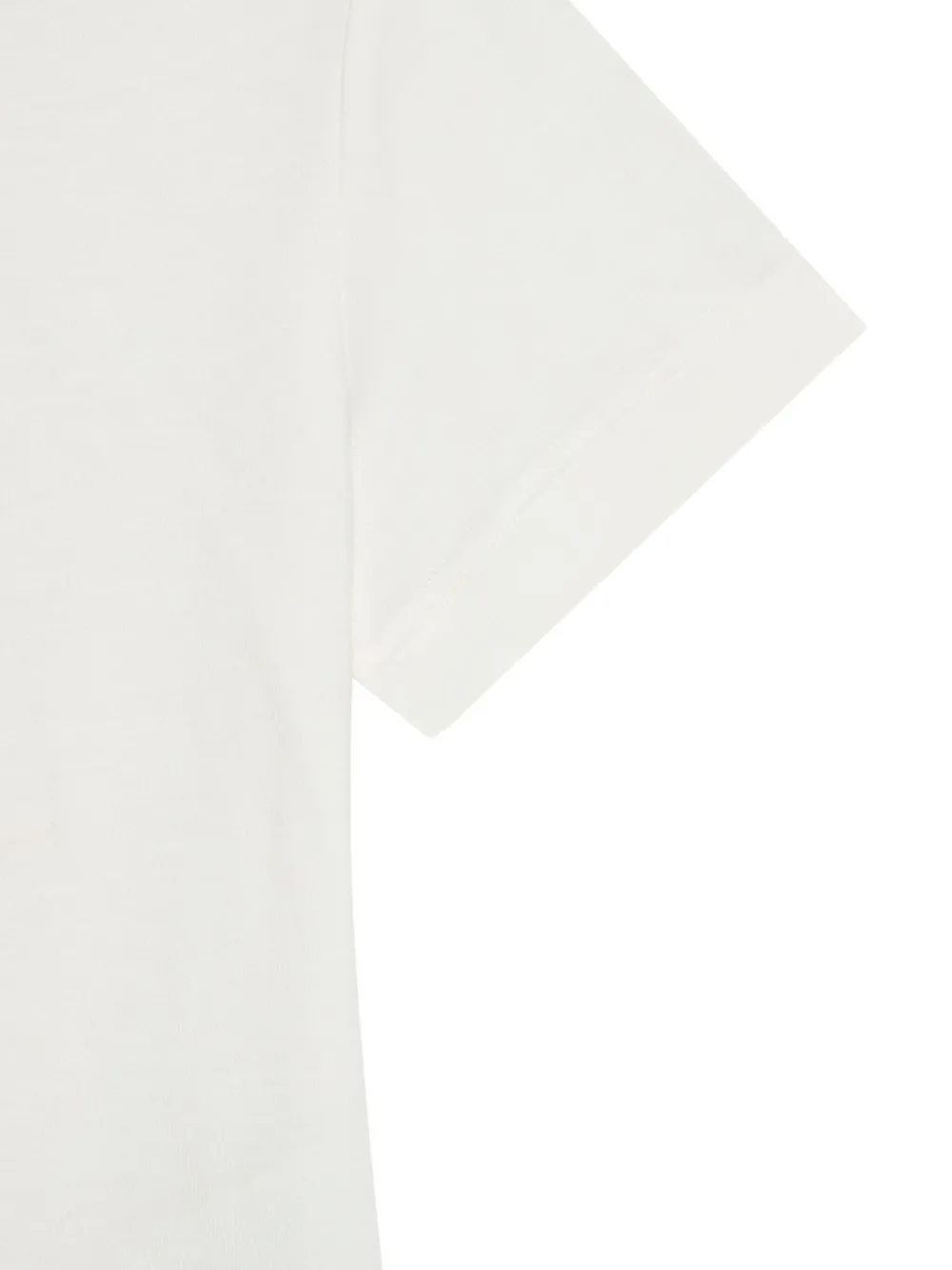 Roberto Cavalli Junior T-shirt verfraaid met pailletten en monogram Beige