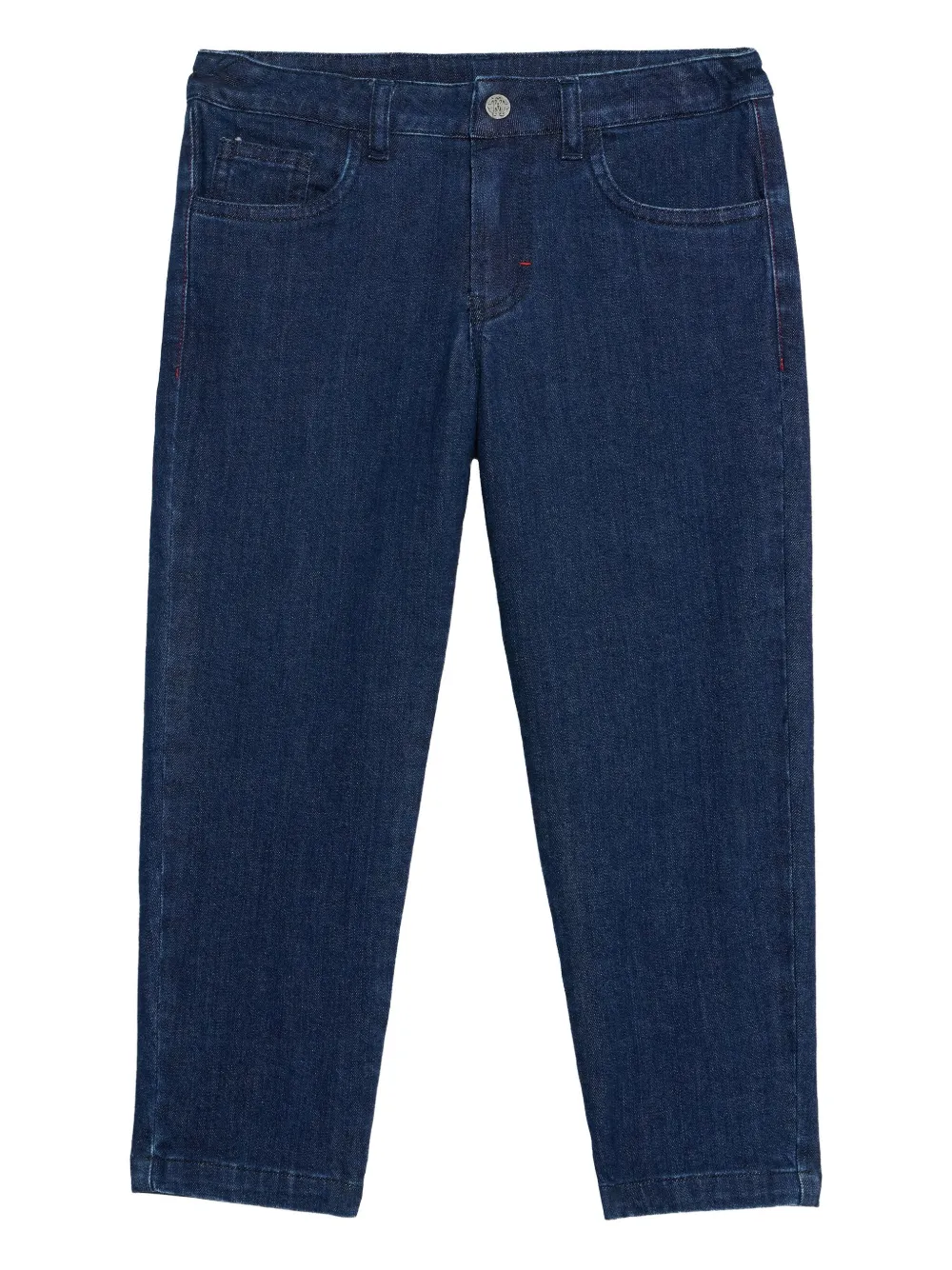 Roberto Cavalli Kids' Logo-patch Jeans In Blue