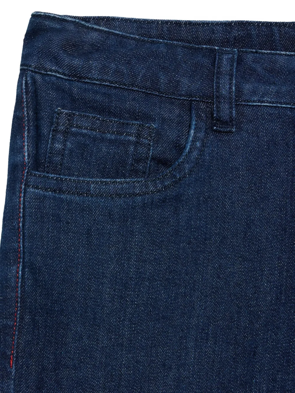 Roberto Cavalli Junior Jeans met logopatch Blauw