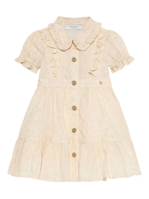 Roberto Cavalli Junior jaguar-print dress