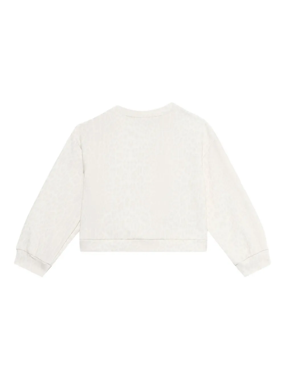 Roberto Cavalli Jaguar-print Sweatshirt In White