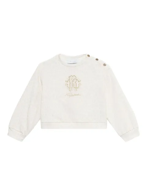 Roberto Cavalli jaguar-print sweatshirt