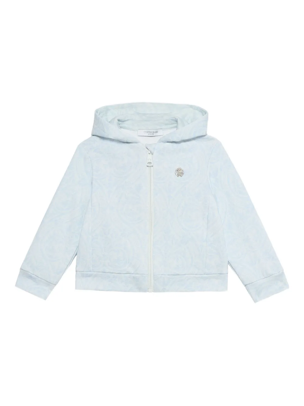Roberto Cavalli Junior Felpa con cappuccio - Blu