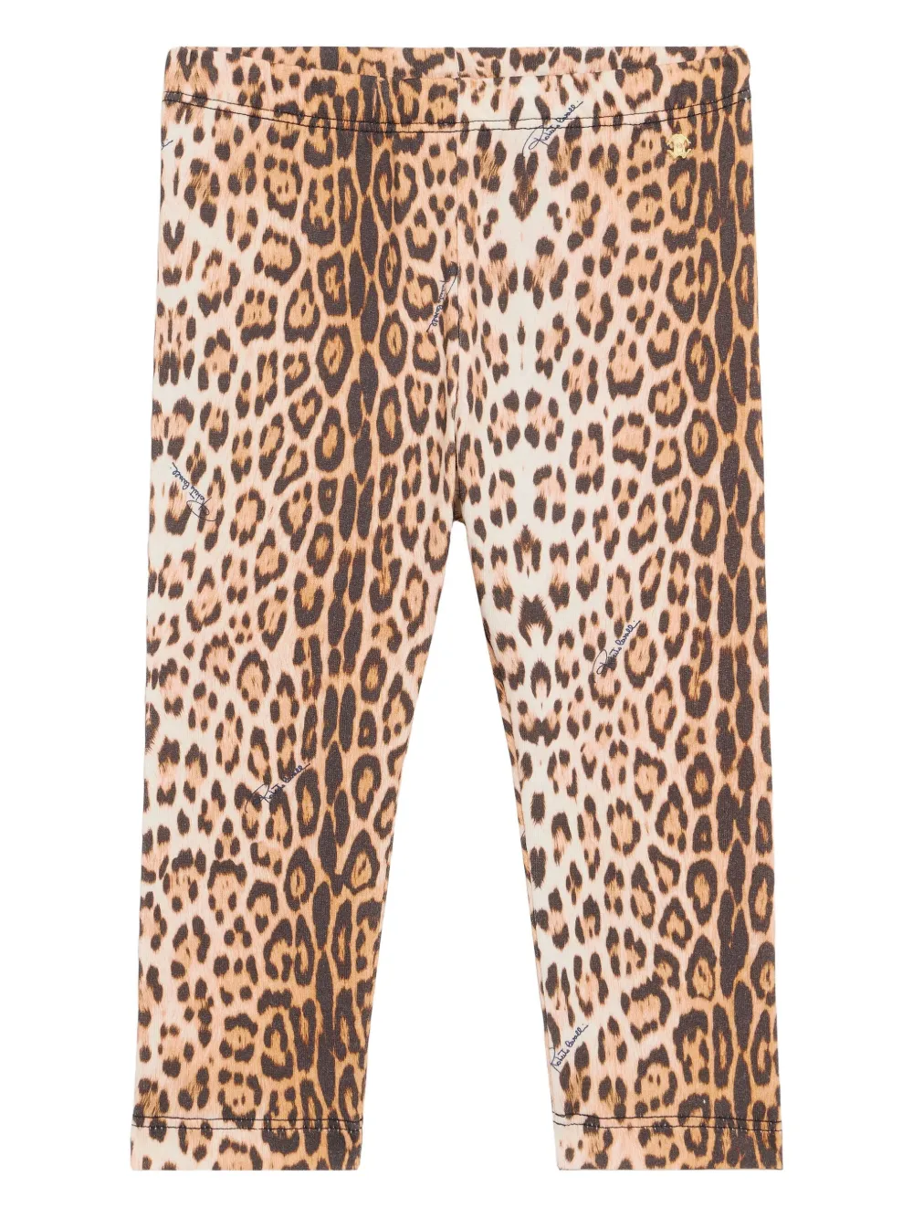 Roberto Cavalli Junior Legging met jaguarprint Bruin