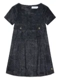 Roberto Cavalli Junior button-detail dress - Black
