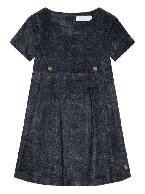 Roberto Cavalli Junior button-detail dress