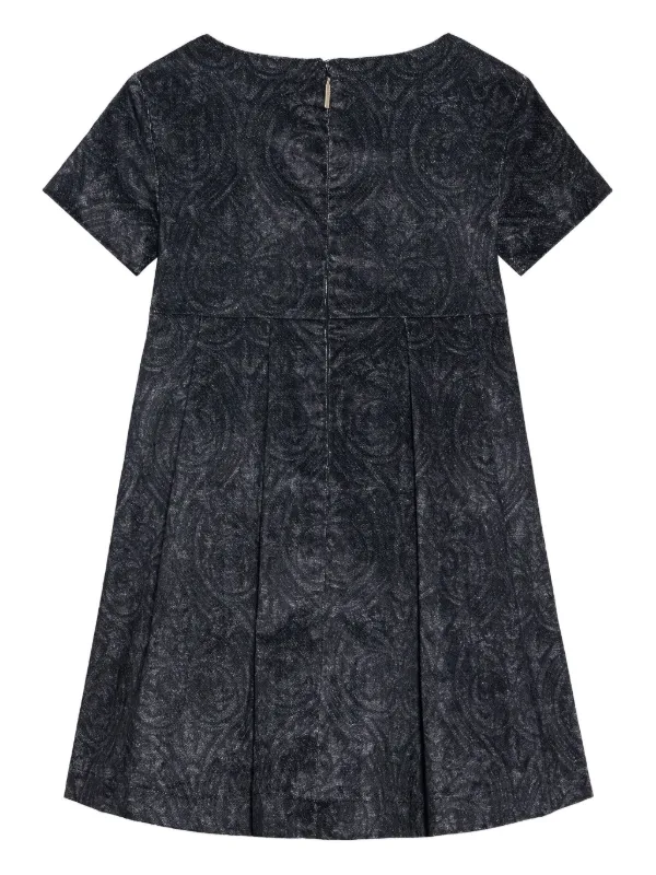 Roberto Cavalli Junior button-detail Dress | Black | FARFETCH UK