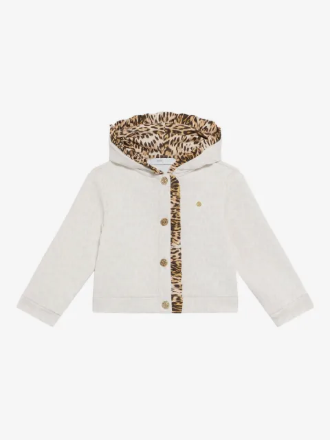 Roberto Cavalli Junior leopard-print sweatshirt