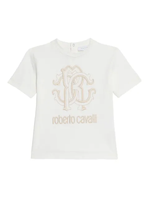 Roberto Cavalli Junior RC Monogram logo T-shirt