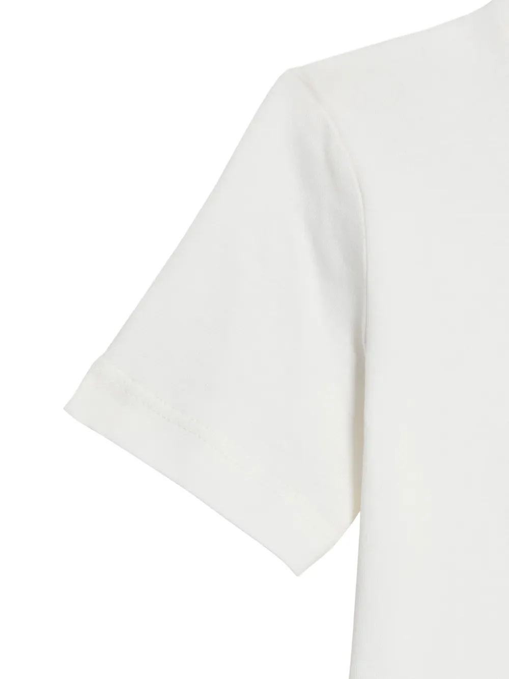 Roberto Cavalli Junior RC Monogram T-shirt met logo Wit