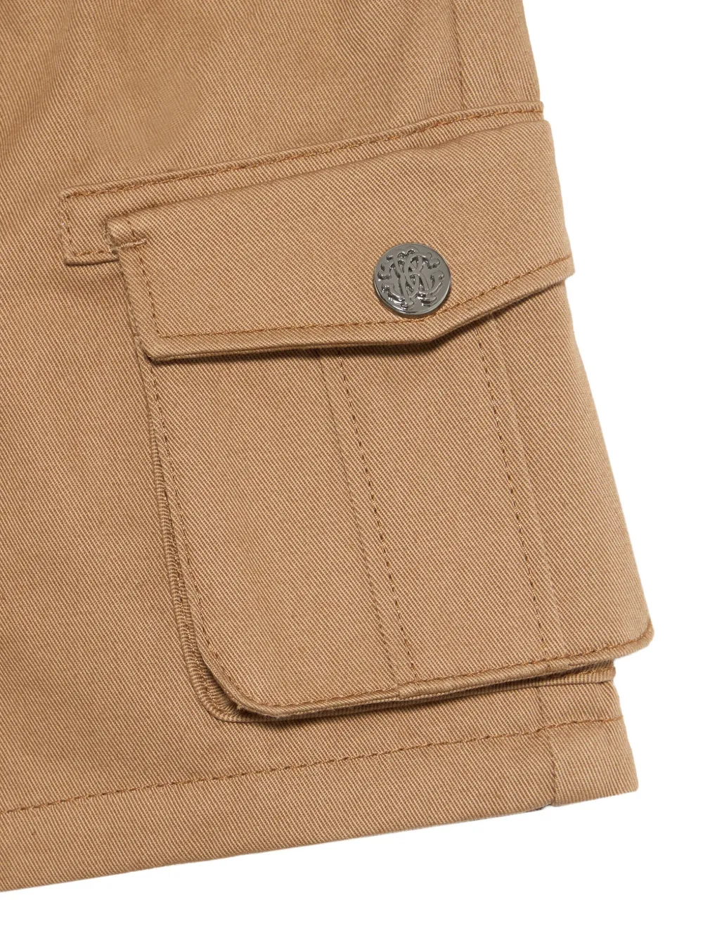 Roberto Cavalli Junior Cargo shorts Beige