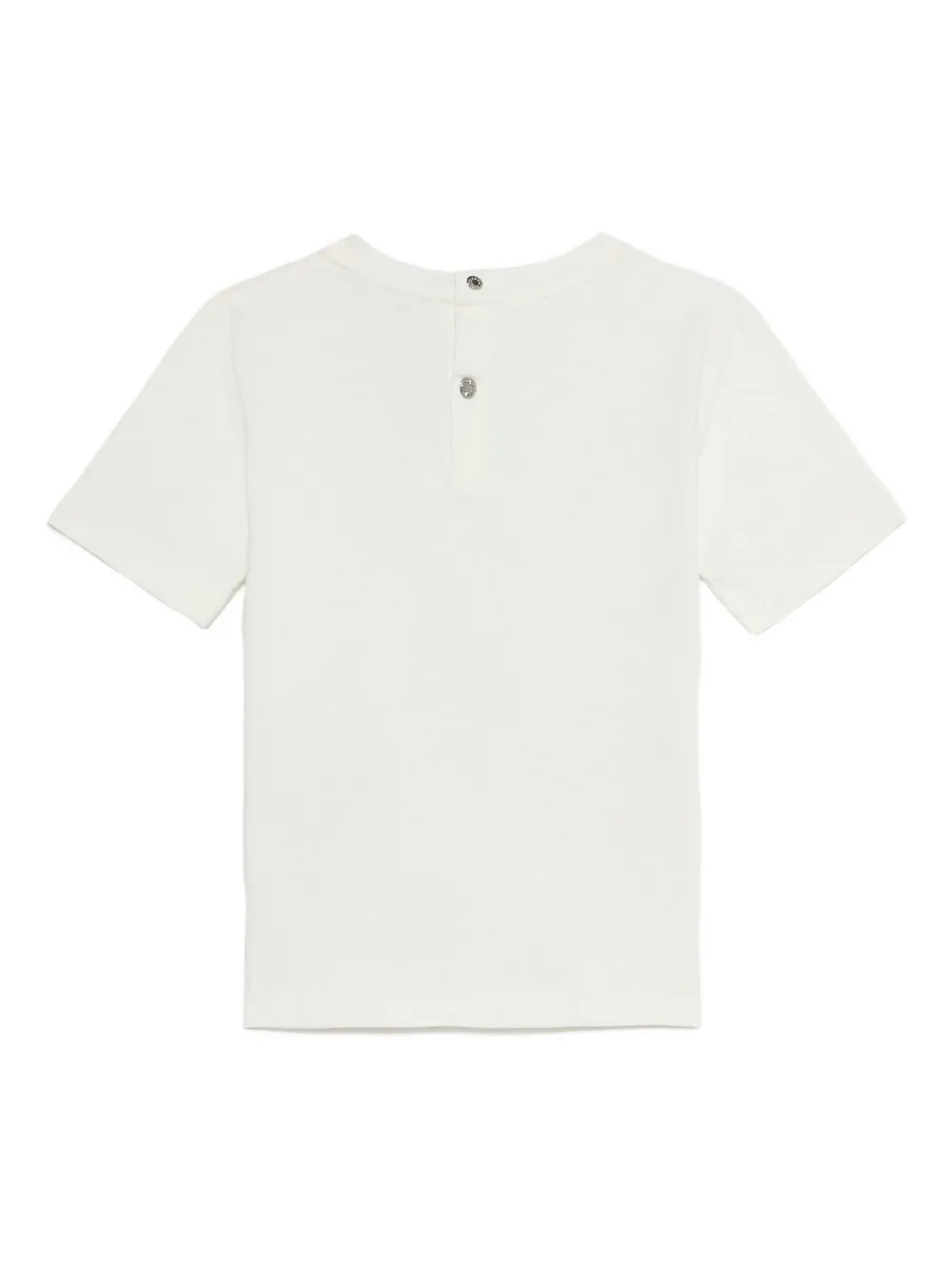 Roberto Cavalli T-shirt met jaguarprint Wit