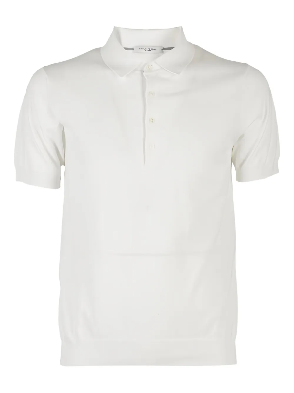 Paolo Pecora Polo a maniche corte - Bianco