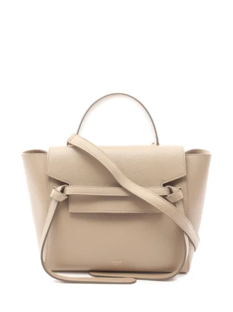 Céline Pre-Owned 2012-2018 Micro Grained Calfskin Belt Bag satchel