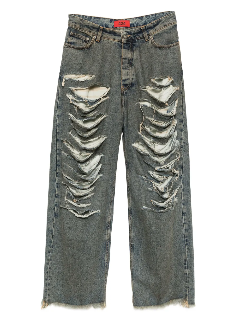 424 Big Daddy jeans Blauw