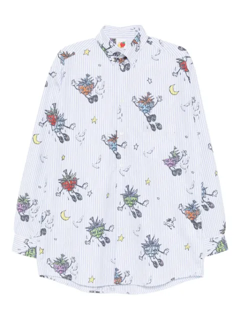 Sky High Farm cotton striped shirt