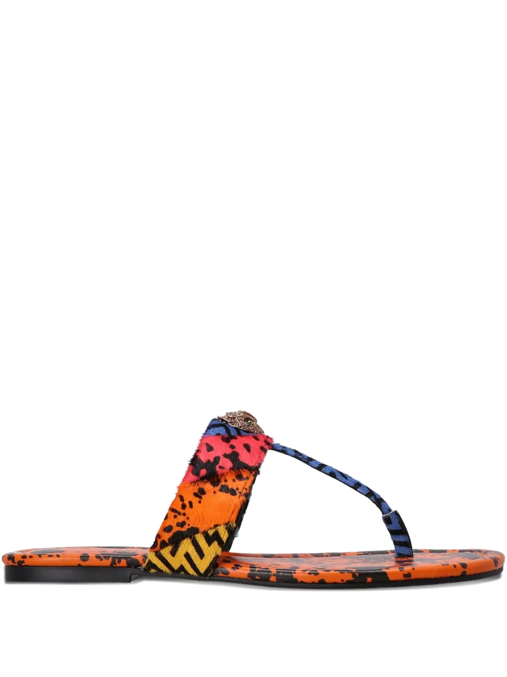 Kurt Geiger Kensington Sandals In Orange