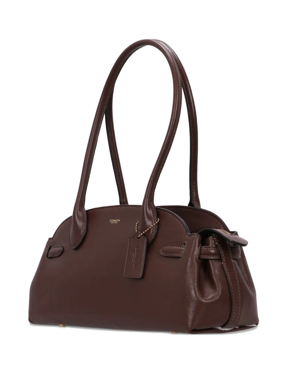 Coach Empire leren shopper met handgreep Bruin