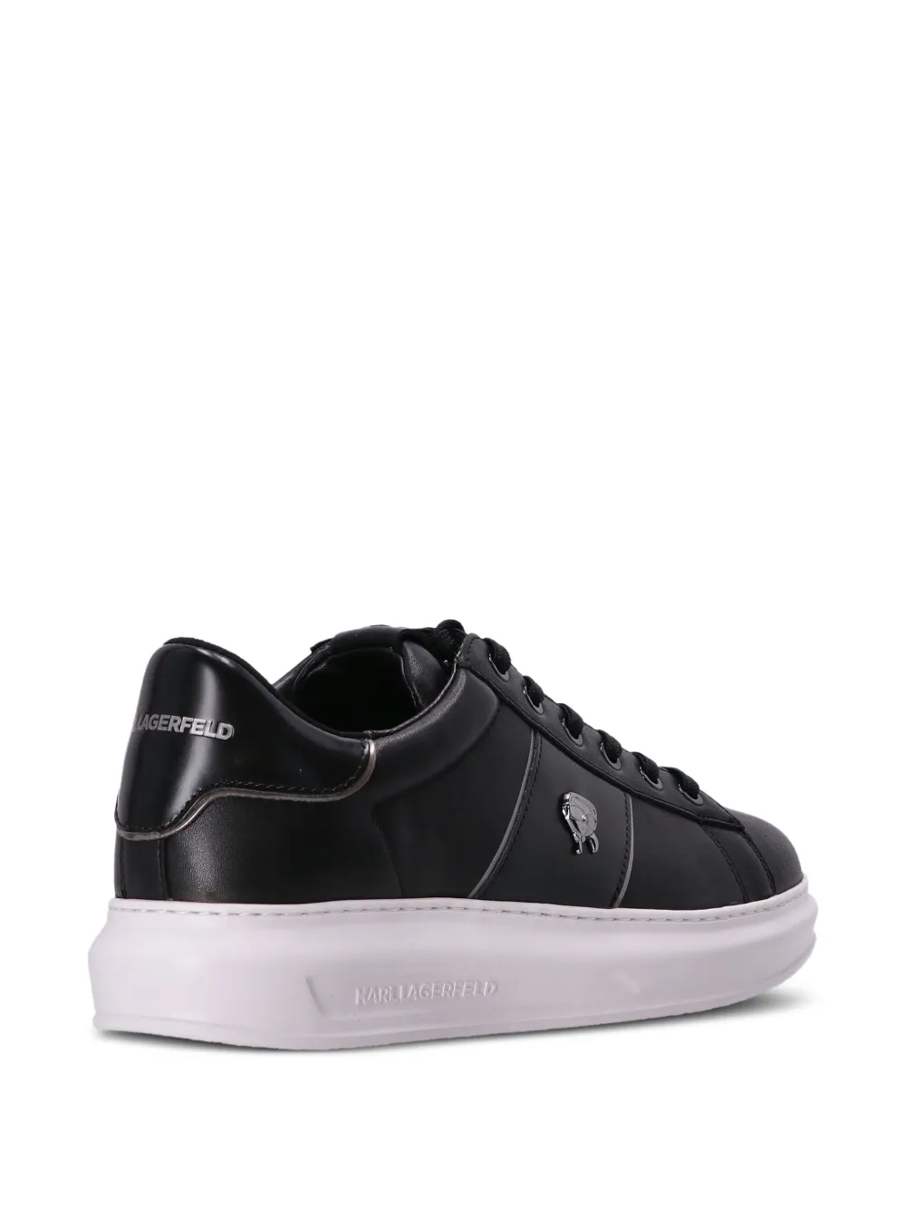 Karl Lagerfeld logo-detail platform sneakers Black