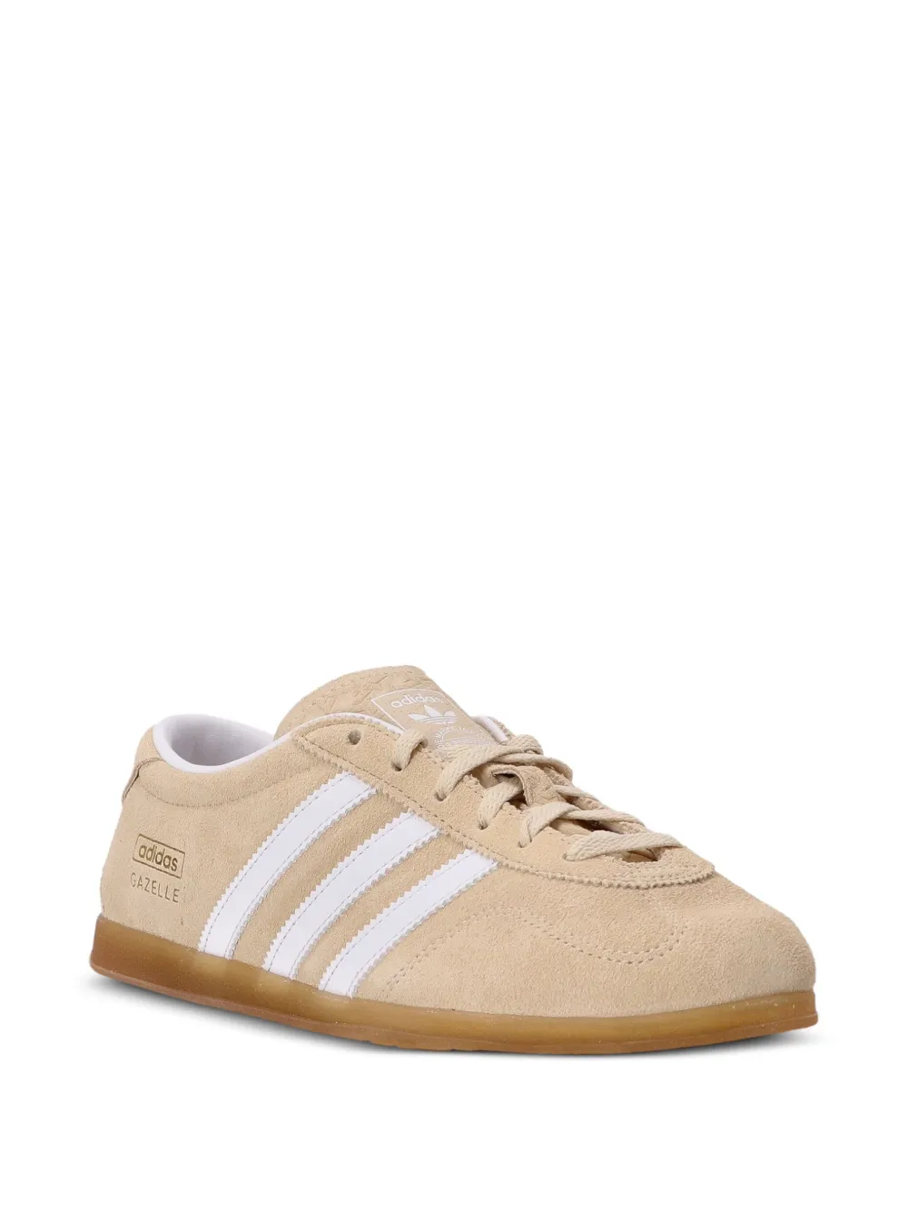 adidas Gazelle Lo Pro 3-stripes suede sneakers Neutrals