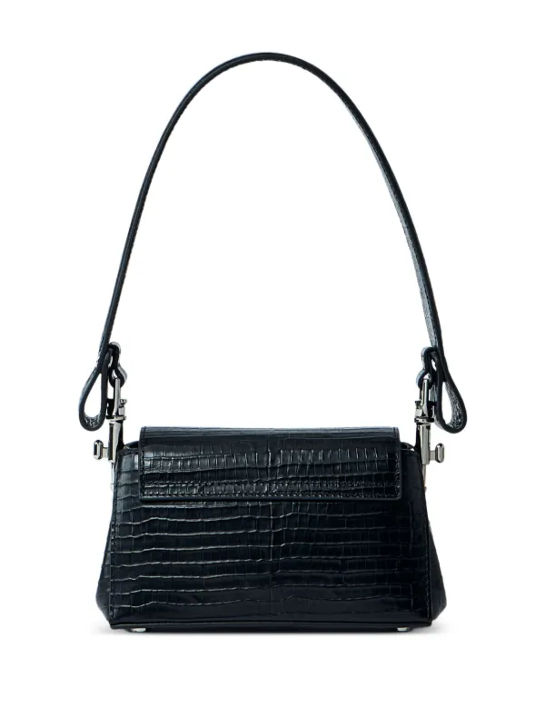 Vivienne Westwood Small Hazel croc-embossed Flap Shoulder