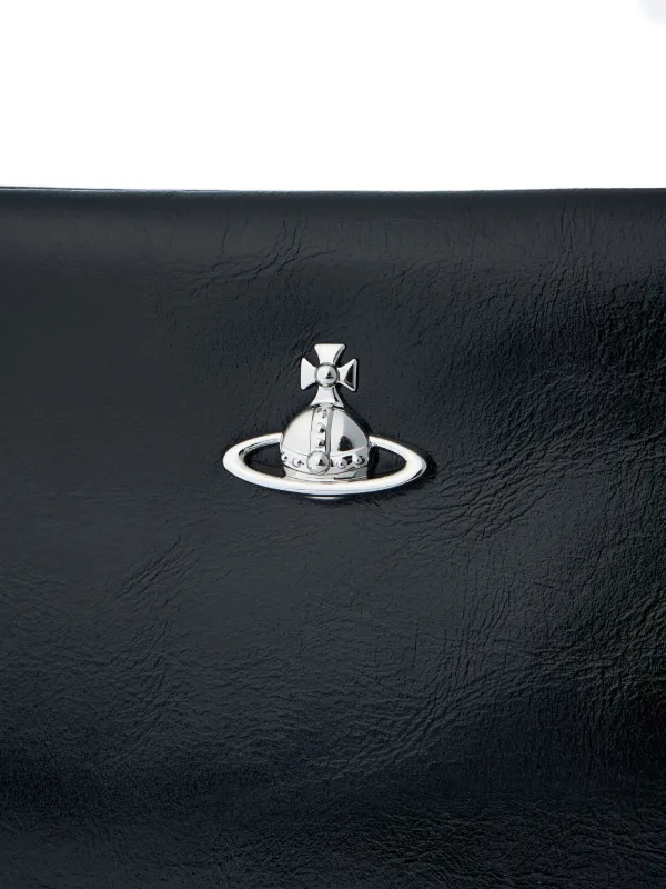 Vivienne Westwood Sadie Wristlet Cross Body Bag | Black | FARFETCH