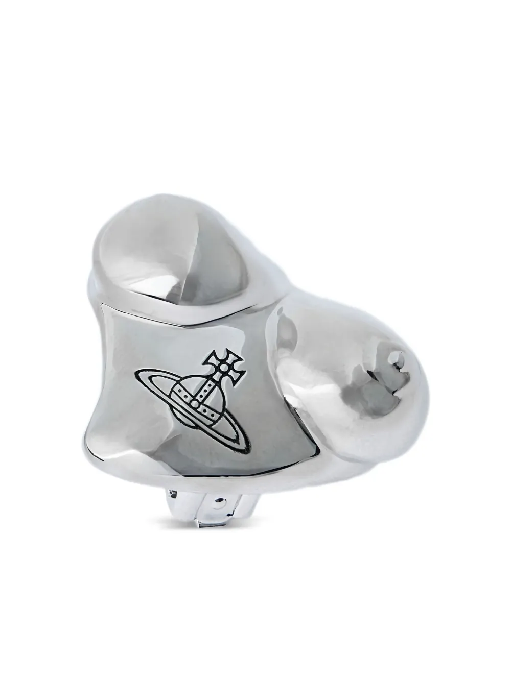 Vivienne Westwood Mimosa logo-engraved Earrings | Silver | FARFETCH