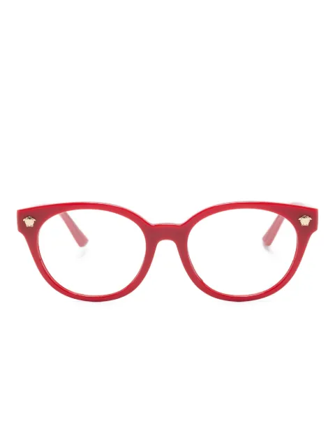 Versace Kids Medusa round-frame glasses