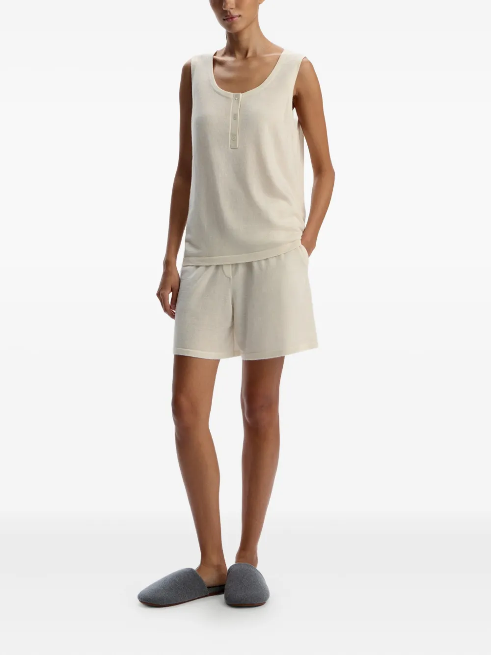 12 STOREEZ button-front wool shorts | Shorts | Image 2