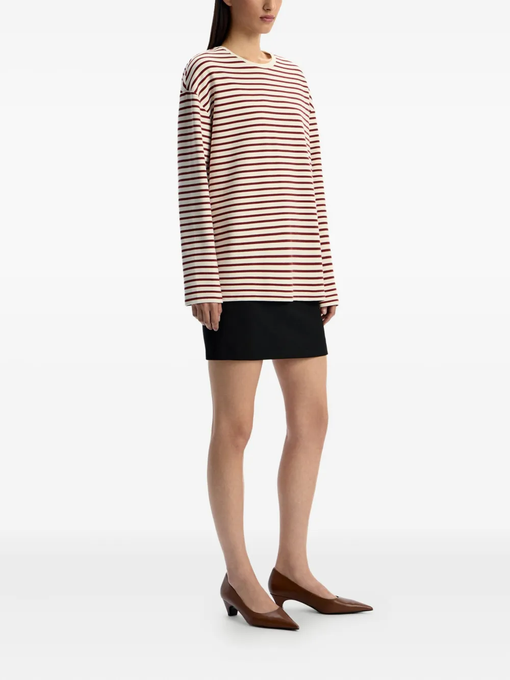 12 STOREEZ striped long-sleeve T-shirt | T-Shirts & Jersey Shirts | Image 2