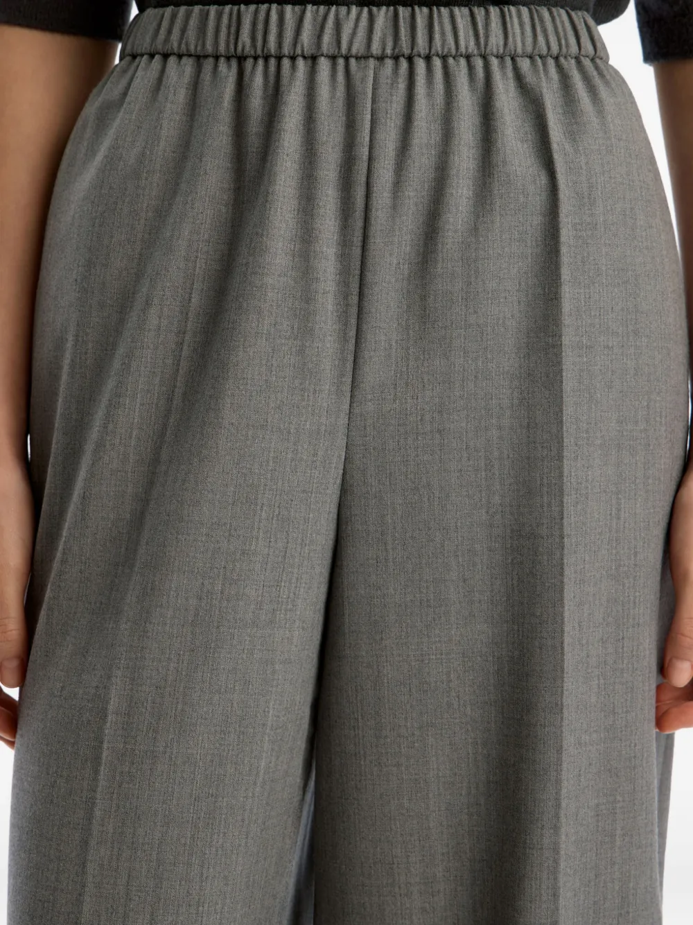 12 STOREEZ Wollen broek Grijs