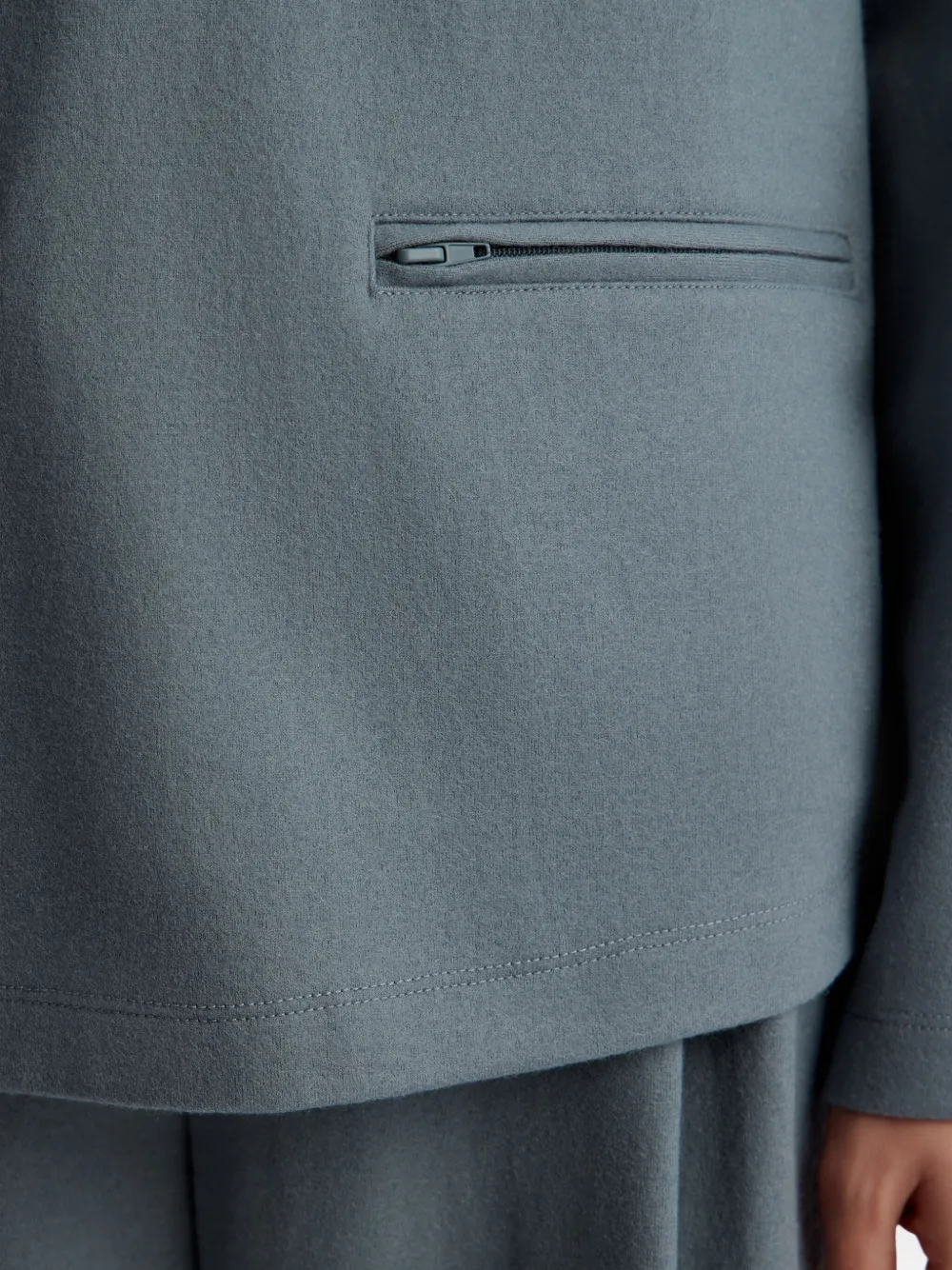 12 STOREEZ Sweater met hoge hals Blauw