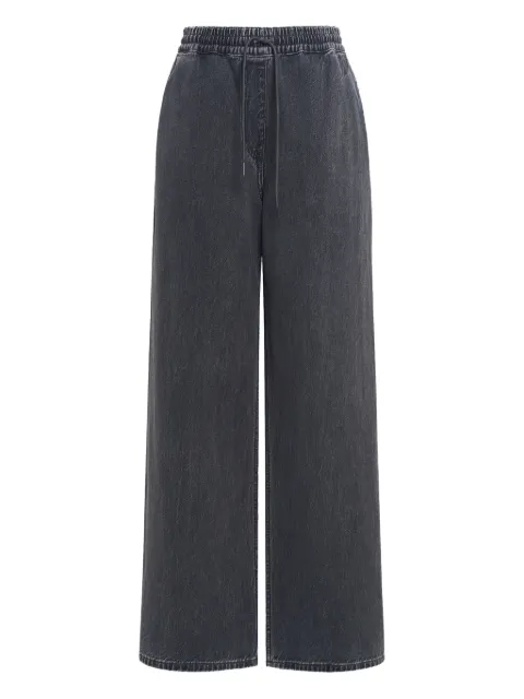 12 STOREEZ drawstring tie-fastening  jeans