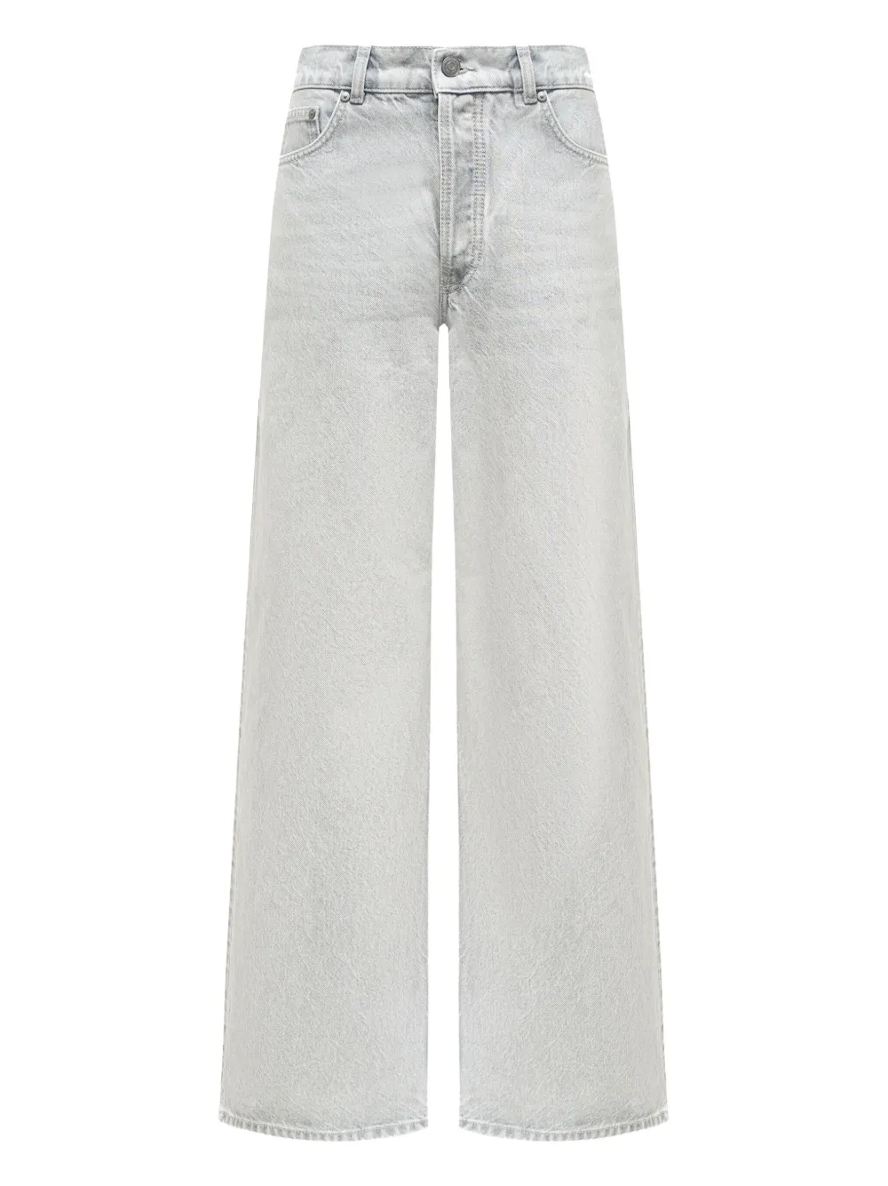 12 STOREEZ Jeans met wijde pijpen en zakken Grijs