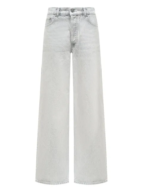 12 STOREEZ pocketed wide-leg jeans