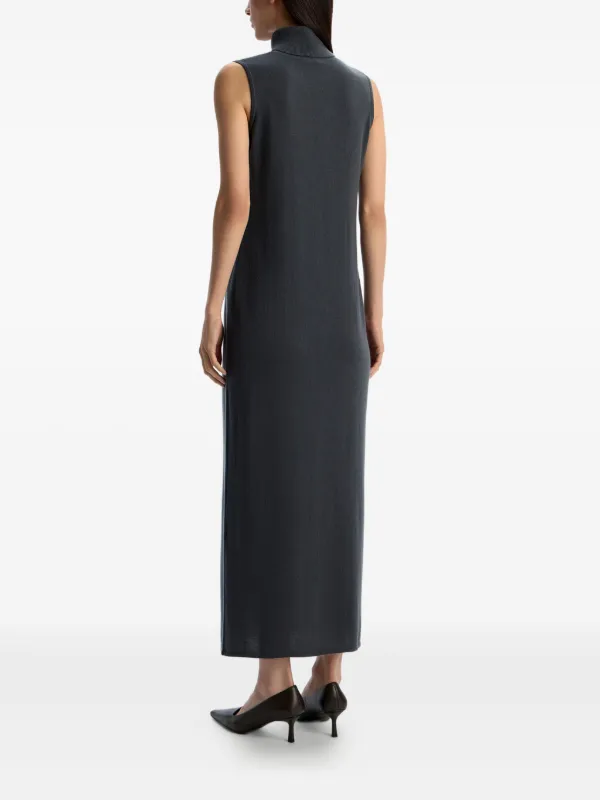 formal dresses galleria mall Sleeveless Turtleneck Bodycon Dress – YELLOW SUB TRADING main image 1