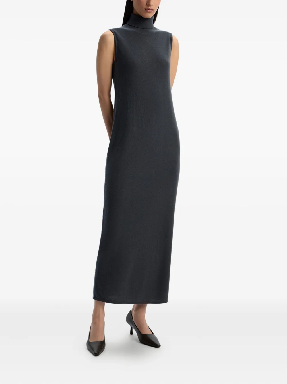 12 STOREEZ turtleneck sleeveless midi dress | Day Dresses | Image 2