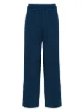 12 STOREEZ elasticated-waist cotton track pants - Blue