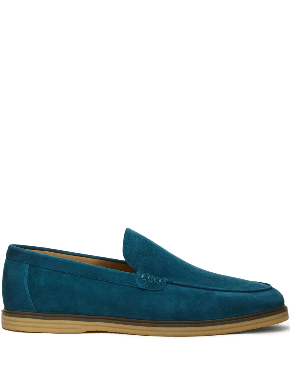 12 STOREEZ suede loafers | Blue | Image 1