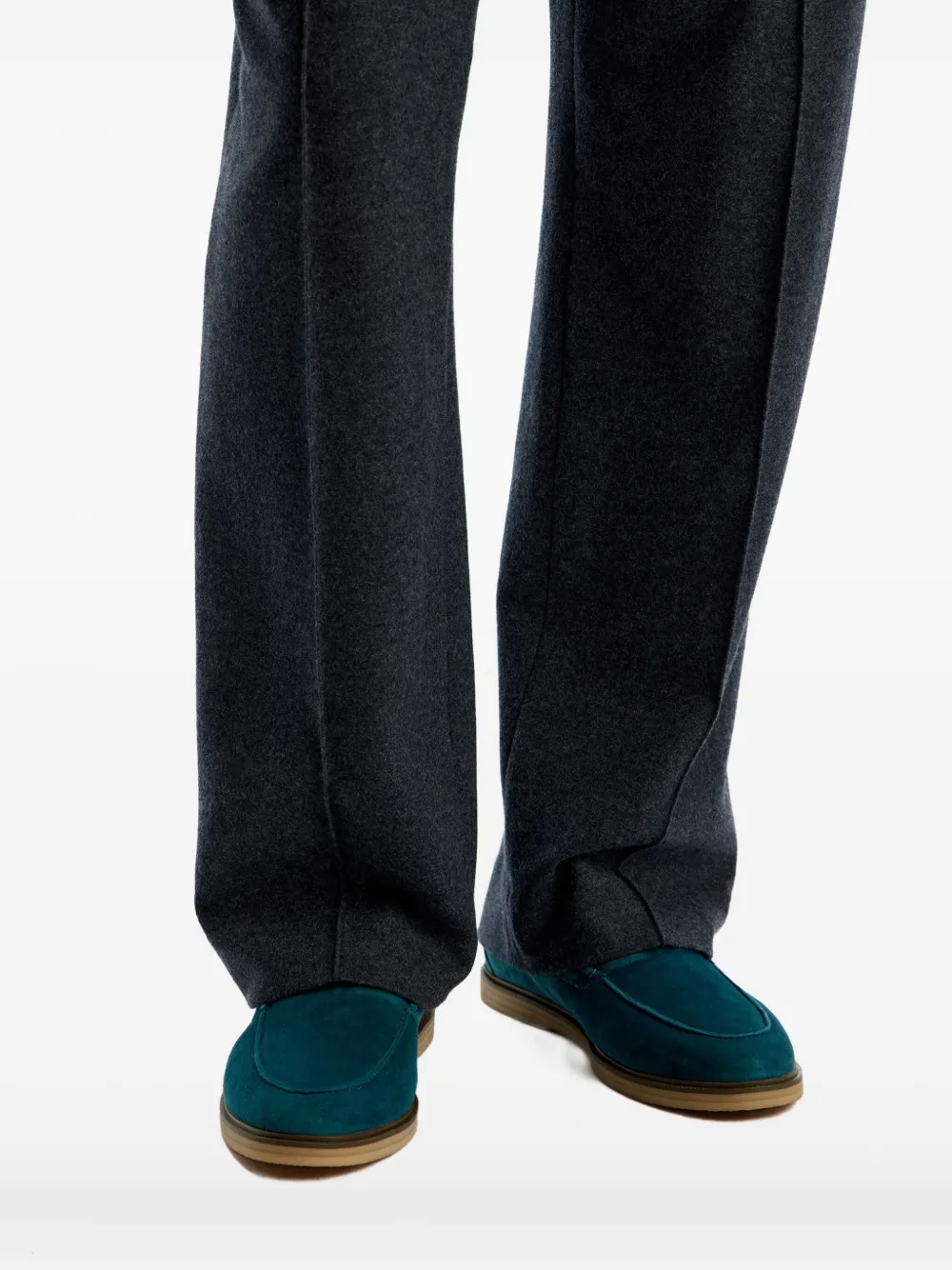 12 STOREEZ Suède loafers Blauw