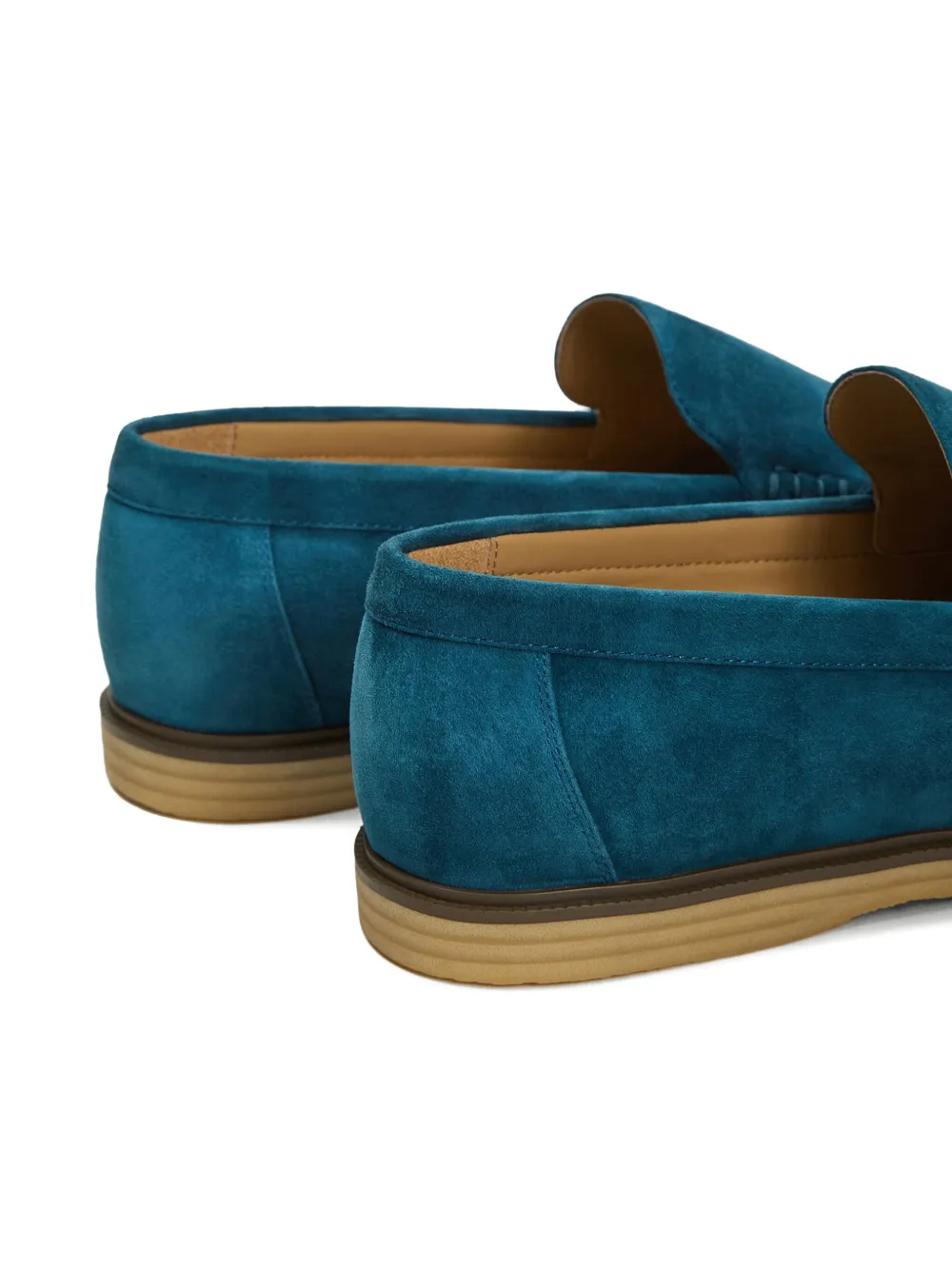 12 STOREEZ Suède loafers Blauw