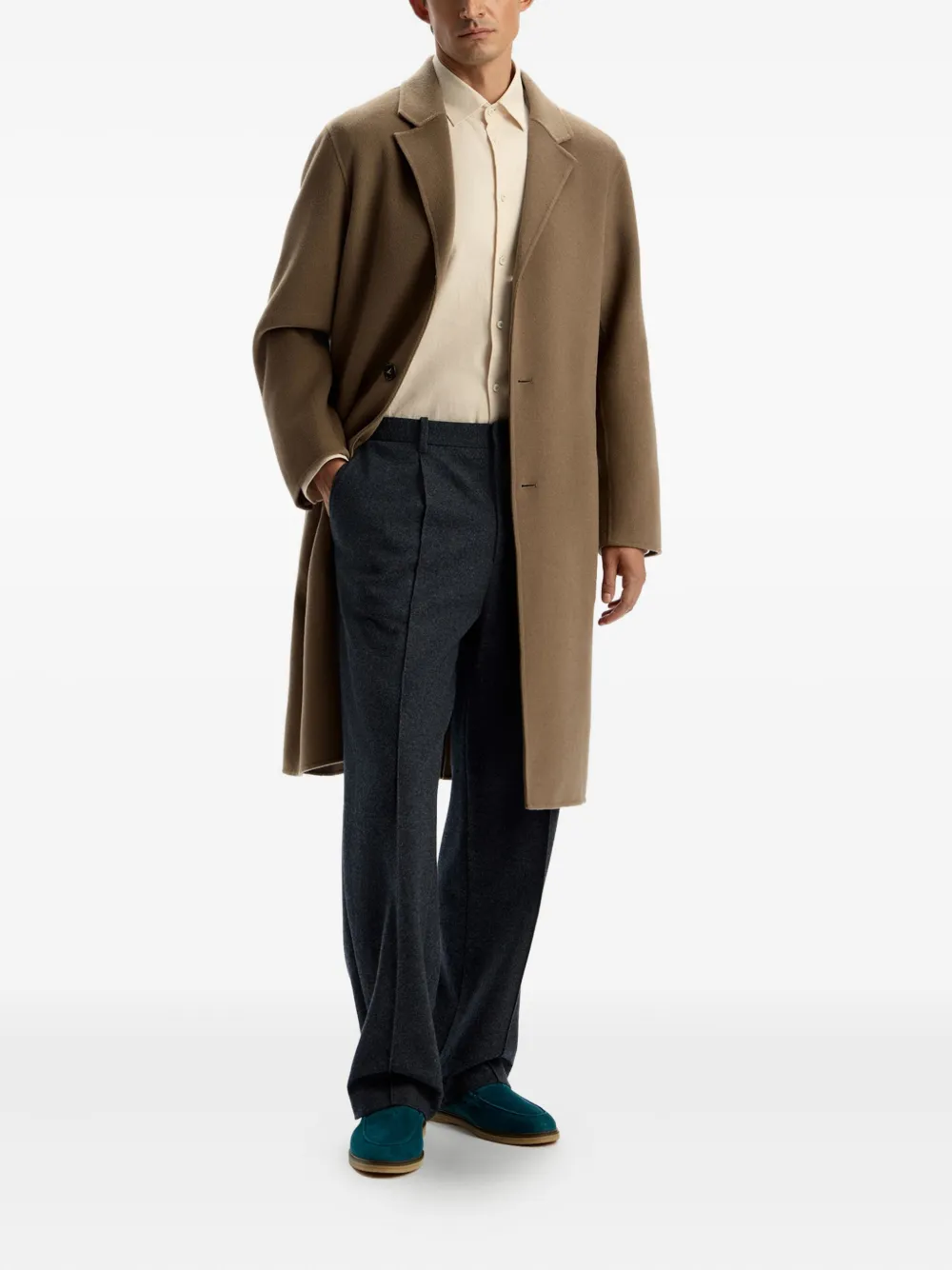 12 STOREEZ Suède loafers Blauw