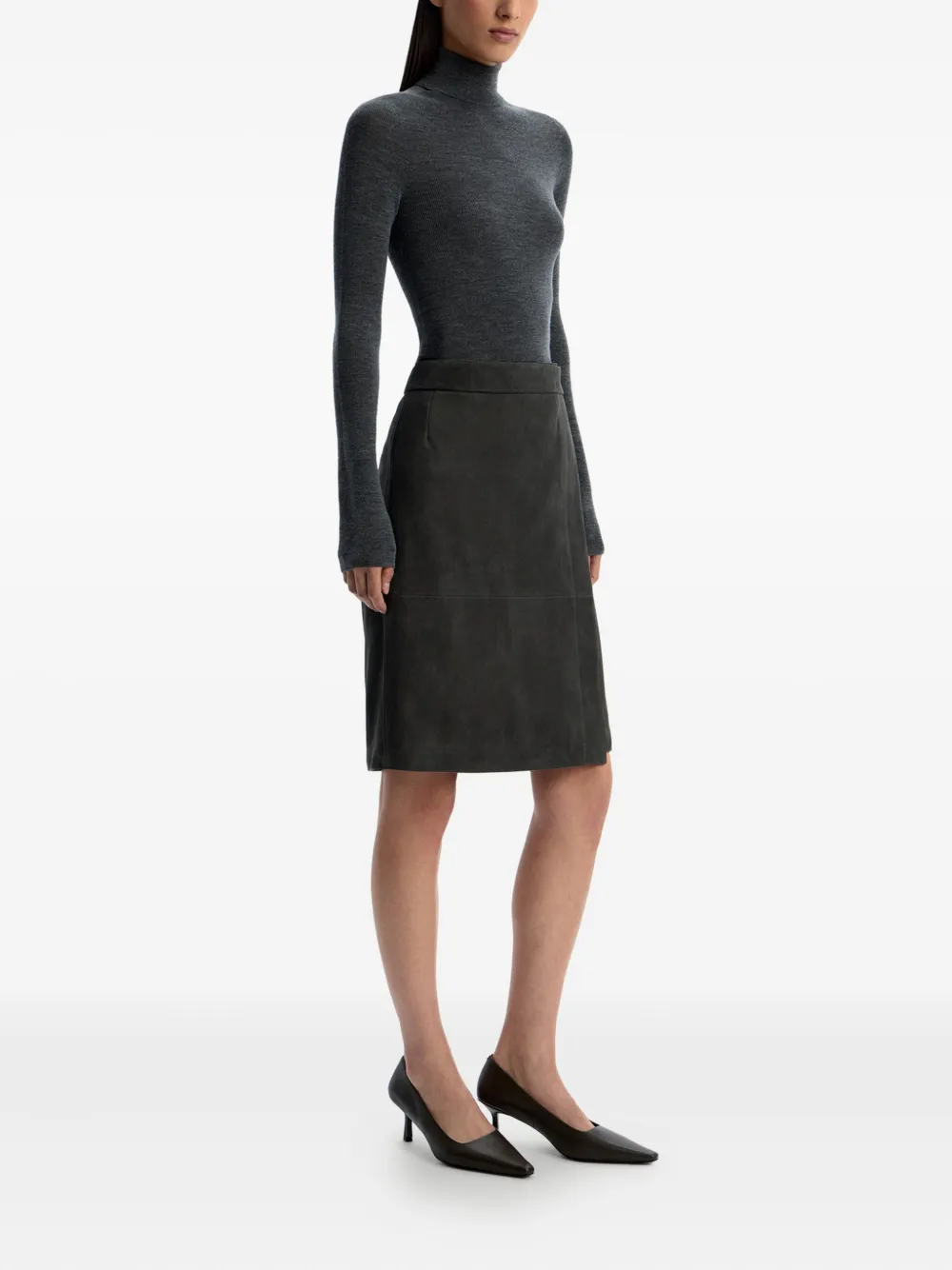 12 STOREEZ ribbed turtleneck sweater | Knitted Sweaters | Image 2